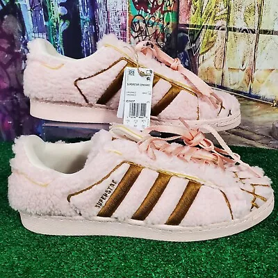 Adidas Originals Superstar Conchas Street ID1637 Mens Shoes Ice Pink Size 12 (W7 • $109.95