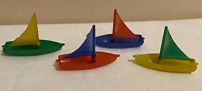 Small Plastic Toy Boats Ah-32 • $9