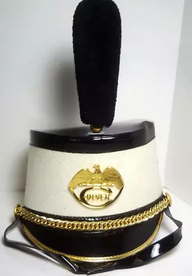 Vintage CULVER MILITARY ACADEMY Fine CADETS PARADE SHAKO HAT Complete W/7  PLUME • $138.77
