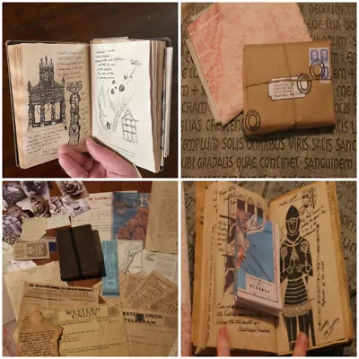 Retro Indiana Jones Grail Diary Henry Jones' Grail Diary Prop Replica Fans Gift • $30