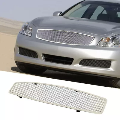 Fits 2007-2008 Infiniti G35 Sedan Main Upper Chrome Mesh Grille Grill Insert • $139.99