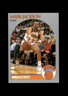 1990-91 Nba Hoops: #205 Mark Jackson EX-EXMINT *GMCARDS* • $0.79