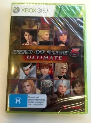 Dead Or Alive 5 Ultimate Xbox 360 RARE NEW PAL AU Rare Australian Games Fighting • $577