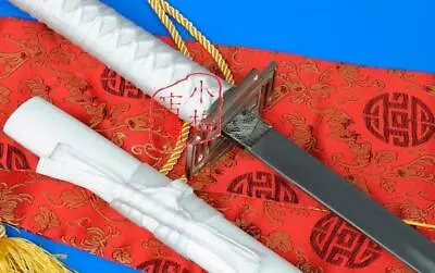 S2607 Bleach Ichigo Korusaki Tensa Zangetsu Zanpakuto Sword Curved White 40.7  • $43.69