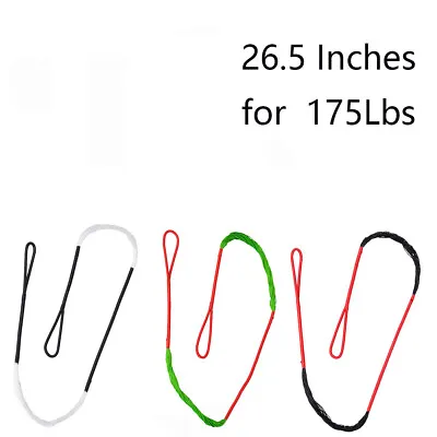 26.5  Practice Bow String  175LBS Outdoor Sports Fit  For CRS 004c Crossbow • $17.22