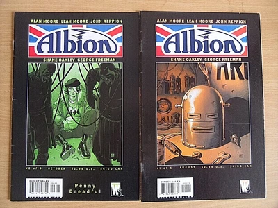 £3.95 • Buy 2 Albion Comics: #1 & #2. Alan Moore British Heroes Mini Series 2006