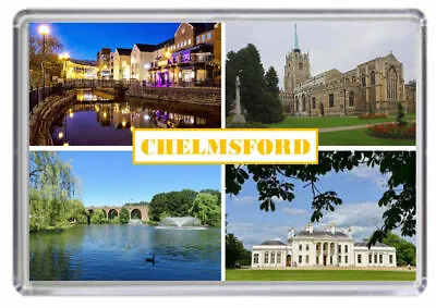 Chelmsford Essex Fridge Magnet 01 Free Postage • £2.85