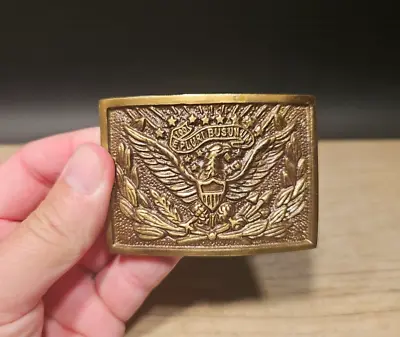 Antique Style Civil War American Eagle Belt Plate Buckle • $25