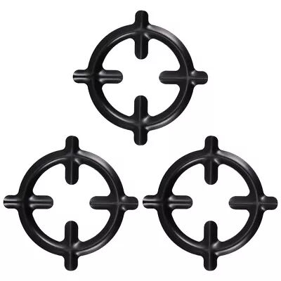  9 Pcs Cooktop Hob Fine Stove Cooker Plates Kitchen Gadget Metal • £22.55