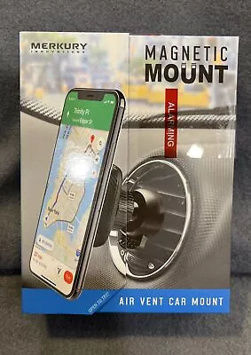 Merkury Innovations Magentic Cellphone Air Vent Car Mount Magnetic • $10