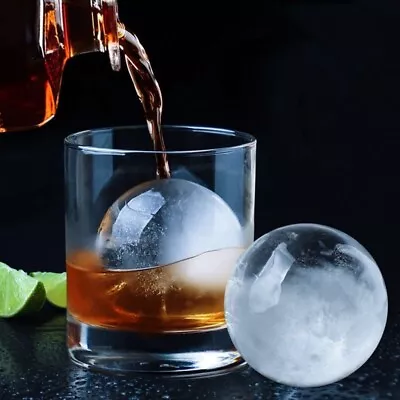 Made In Japan Large Ice Ball Cube Tray Marker With Lid Whiskey Moulds UK Seller • £7.99