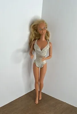 Vintage 1976 Mattel 18  Supersize Barbie Blonde Doll With Original Outfit • $79.10