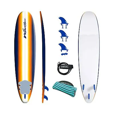 Wavestorm - Classic Soft Top Foam 8ft Surfboard Sunburst • $490.78