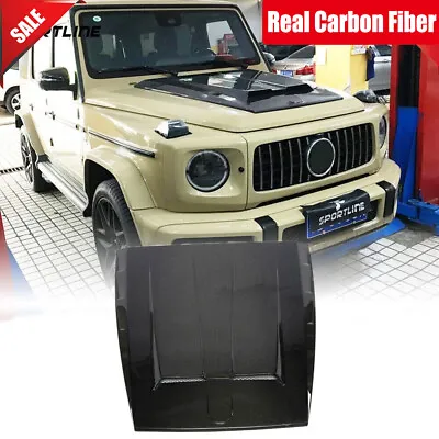 Carbon Engine Hood Bonnet Cover For Mercedes G Wagon W464 W463 G500 G63 AMG 19UP • $1092.49