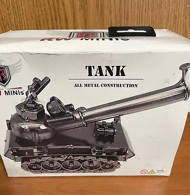 New All Metal Construction RW Minis Tank With Spinning Turret • $35