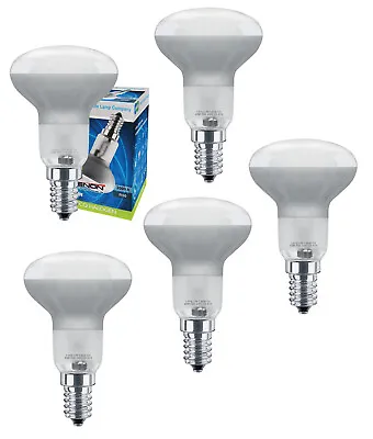 £7.99 • Buy R50 Reflector Halogen Energy Saving 60W Light Bulbs E14 Edison Ses Pack Of 5