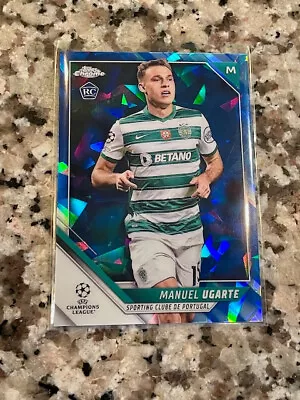 2021-22 Topps Chrome UEFA Sapphire Manuel Ugarte RC Paris Saint-Germain  • $1.99