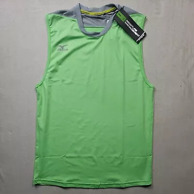 Men Mizuno Performance Running Tank Size XS Brand New Green Rare  • $29.99