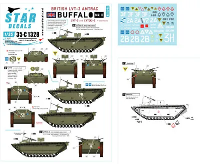 1/35 British LVT-2 Buffalo Mk II Walcheren Landings Nijmegen Rhine Crossing • $7.36