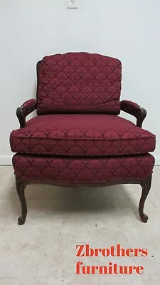 Hickory White French Country Carved Living Room Arm Lounge Chair B • $689