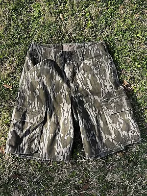 Vintage 0344 Mossy Oak Bottom Land Shorts Size 30 Waist • $30