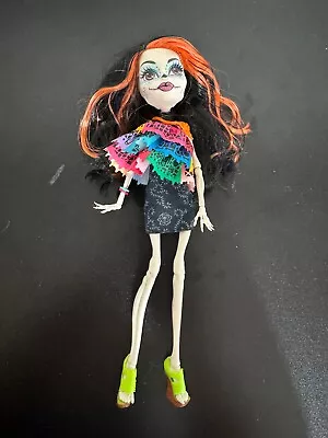 2012 MONSTER HIGH DOLL SCARIS SKELITA CALAVERAS W/ORIG. SHOES • $30