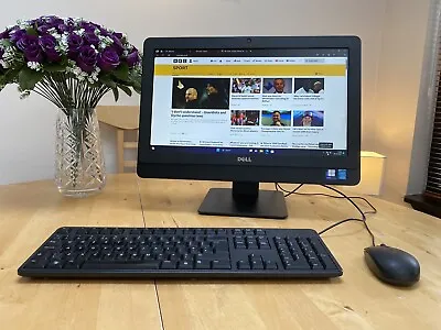 Dell OptiPlex 3030 Win 11 I5 All In One PC Wi-Fi500 Gig Drive Webcam Keyboard • £98.99