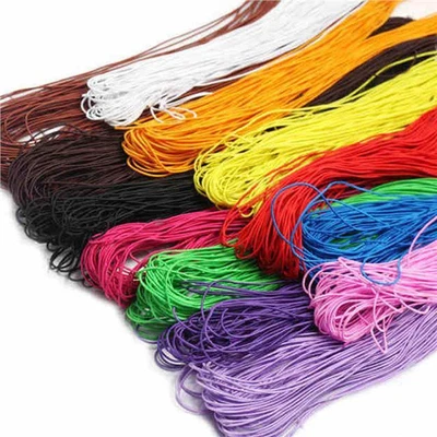  1mm Nylon Braided Thread Rattail Cord 10 Metres Kumihimo Macrame Colour Choice • £2.79