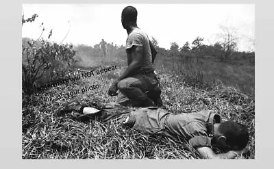 Vietnam War Viet Cong Booby Trap PHOTO US Army Lieutenant Treated By Medic 66 • $4.28