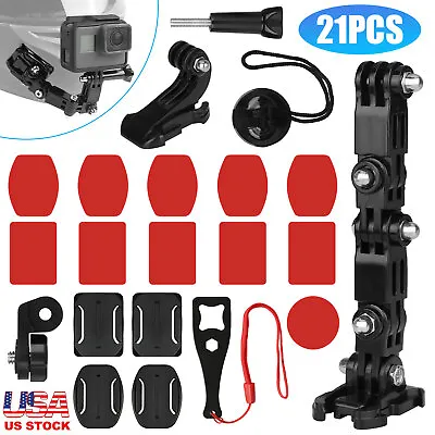 Motorcycle Helmet Chin Motor Mount Kit For GoPro Hero Sports Camera Accessories • $10.98