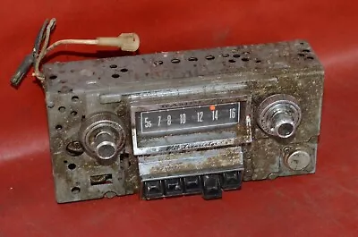 Vtg 1963-65 AMC Classic Ambassador Push Button AM Radio Dial Knob Bezel 5TMR OEM • $215