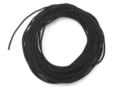 USA 3/16  X 10' Bungee Cord Shock Cord Marine Grade Tie Down Stretch Cord BLACK • $7.49