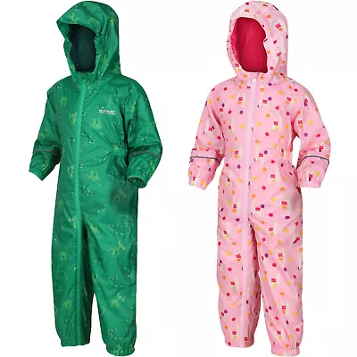 £12.71 • Buy Regatta Kids Childrens Pobble Waterproof Outdoor Walking Rain Puddle Suit