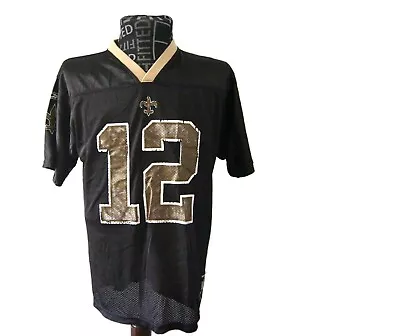 Reebok New Orleans Saints NFL #12 Marques Colston Football Jersey Youth XL 18-20 • $26.86