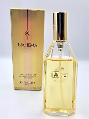 Nahema Guerlain 50ml Eau De Parfum Recharge Vaporisateur Spray Fefill • $299