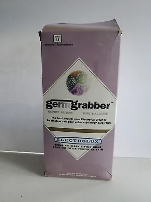 $24.99 • Buy Style U  Genuine Germ Grabber Electrolux Filter Vacuum Bags 19 Cnt OPEN BOX