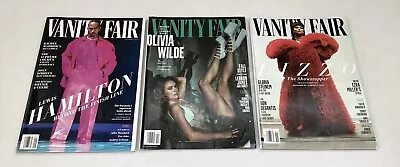 VANITY FAIR Magazines LOT September October November 2022 Lewis Hamilton & Lizzo • $8.88