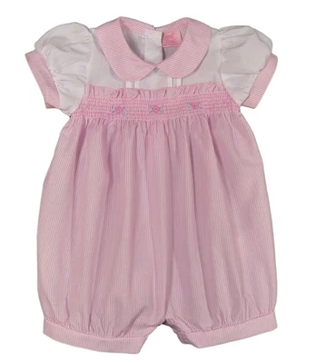£9 • Buy Baby Girl Romper Suit Summer Smocked Spanish Style