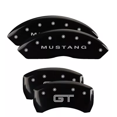 MGP Black Caliper Covers For 2005 - 2009 Ford Mustang GT / Shelby GT / Bullitt • $324.11