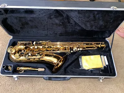 Professional OPUS High Quality Gold Tenor Saxophone Bb Sax Gold Bell With Case • $399.99