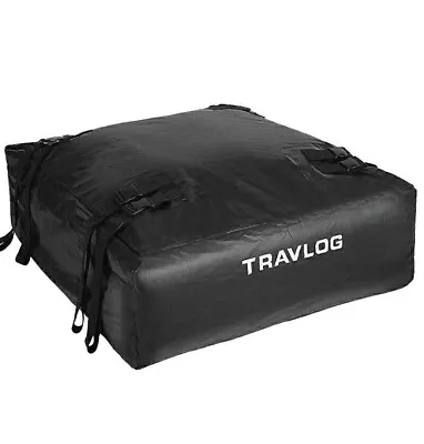 🚗 Travlog Rooftop Cargo Bag - 20 Cubic Feet - Durable Car Top Carrier - Waterpr • $23.46