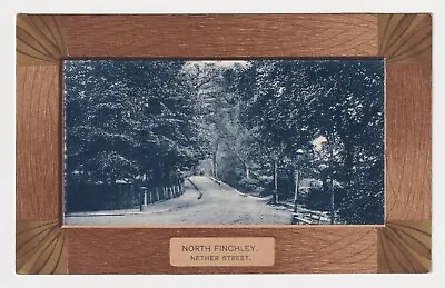 Uk North Finchley London Nether Street Posted 1909 To Mr. Barker Muswell Hill • £9.64