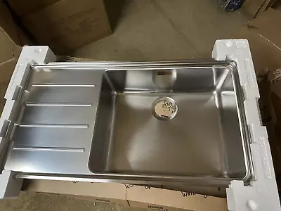 Franke FSX 211 -458 3 1/2  LHD Stainless Steel  1.0 Bowl Inset Sink 127.0434.290 • £199.99
