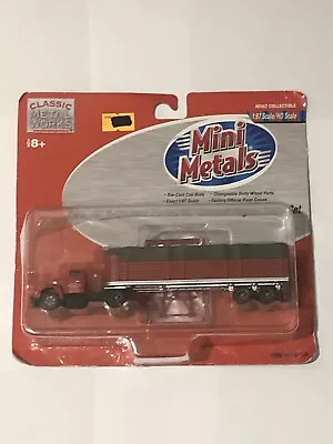 HO Classic Metal Works 31129 Mini Metals P-I-E IH R-190 Semi Tractor Trailer NEW • $17.99