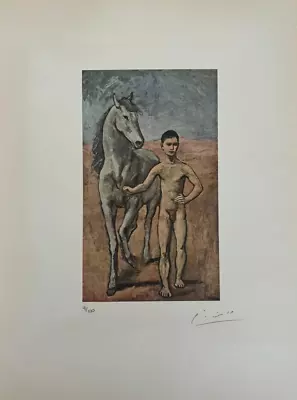 Pablo Picasso Original Hand-signed Lithograph With COA & Appraisal Of $3500* • $299