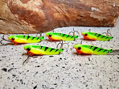 Vibrating Blade Baits 3/8 Oz Custom Paint Fishing Lures Sonar Five Bait Lot • $24.75