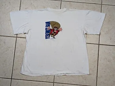 Vtg Loony Tunes Yosemite Sam Embroidered T-Shirt 100% Single Stitch 1994 READ • $10.79