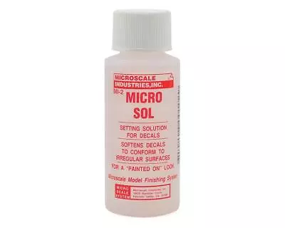 Microscale MI-2 Micro Sol - 1 Oz. Bottle (Decal Setting Solution) • $4.74