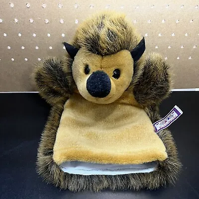 KUSCHELWUSCHEL Hand Puppet Animal Otter Beaver Germany German Plush Brown 12  🌟 • $22.95