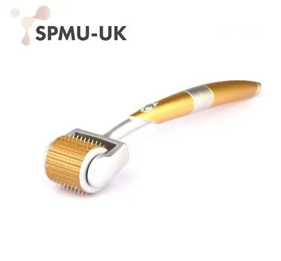 Skin Therapy DERMAROLLER Titanium Mesotherapy MICRONEEDLING Roler UK SELLER • £19.95